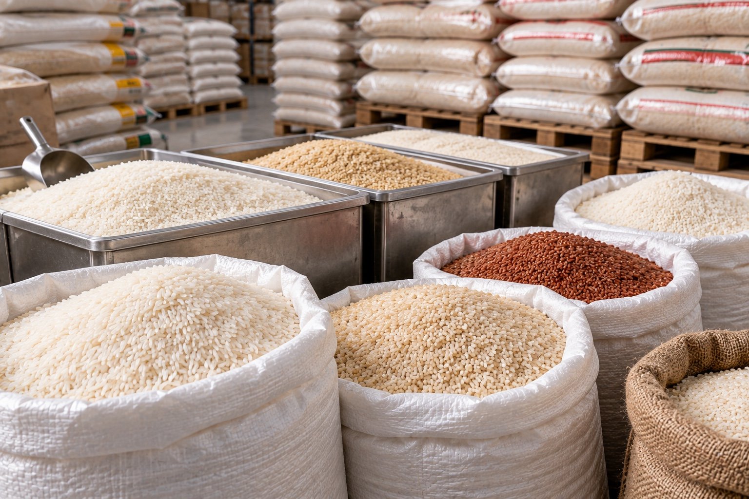Rice bulk supply