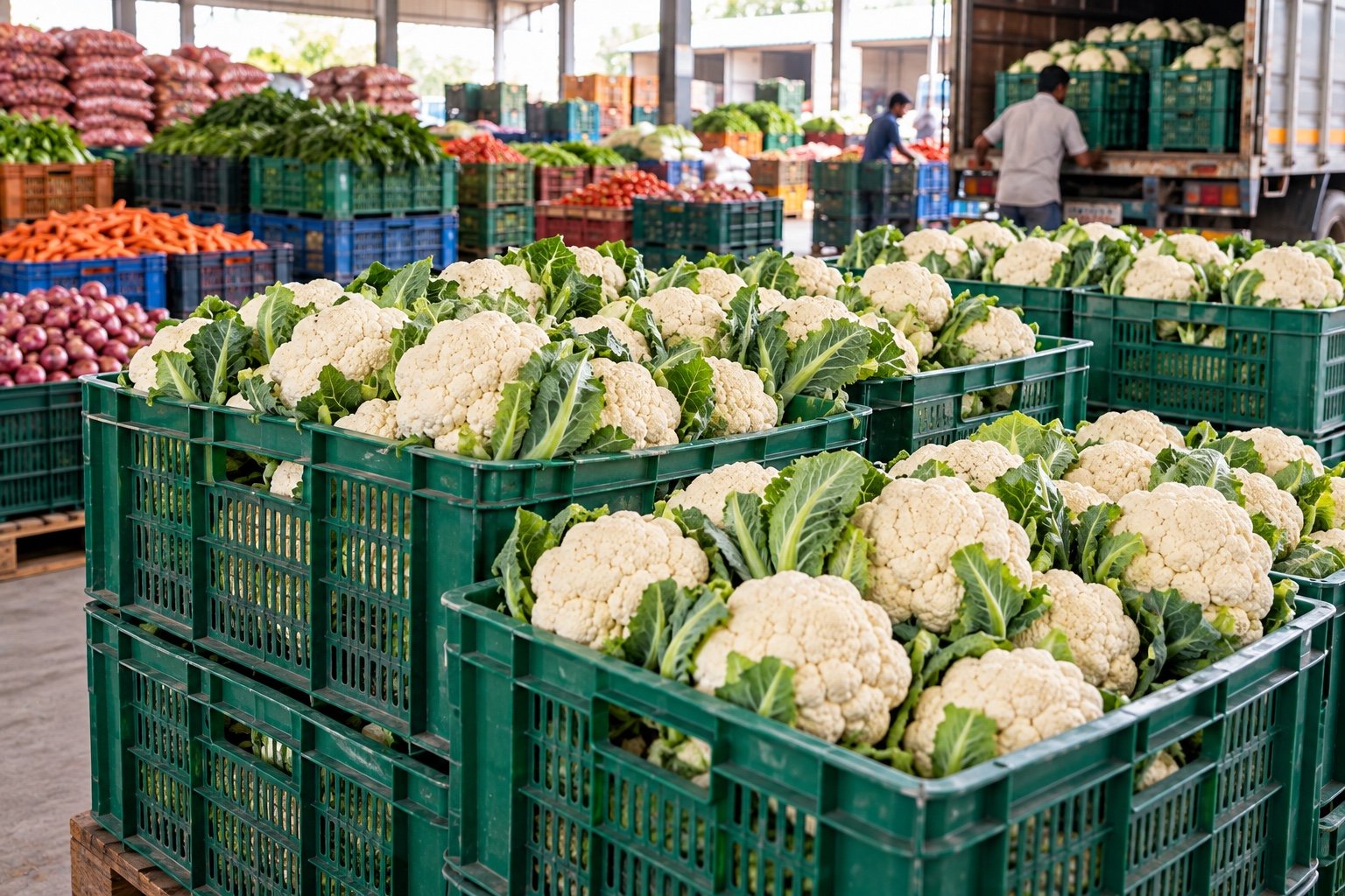Vegetable bulk supply