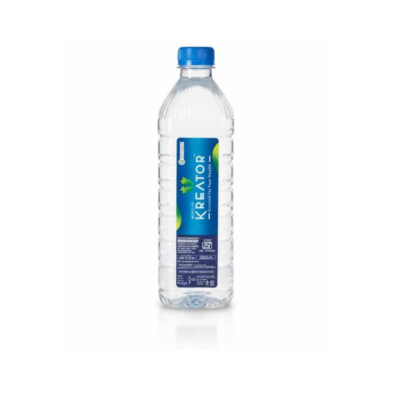 500ml packaged drinking water bottle